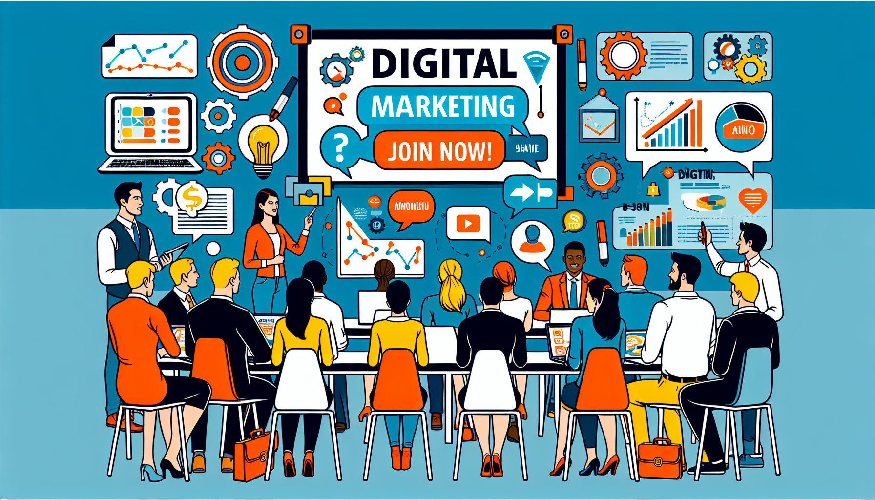 découvrez une formation en marketing digital pour maîtriser les outils et stratégies du marketing en ligne. boostez vos compétences en marketing digital avec notre programme complet.