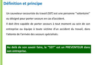 découvrez la définition de la sécurité et santé au travail (sst) : un ensemble de pratiques visant à protéger les employés, assurer des conditions de travail sûres et prévenir les accidents et maladies professionnelles.