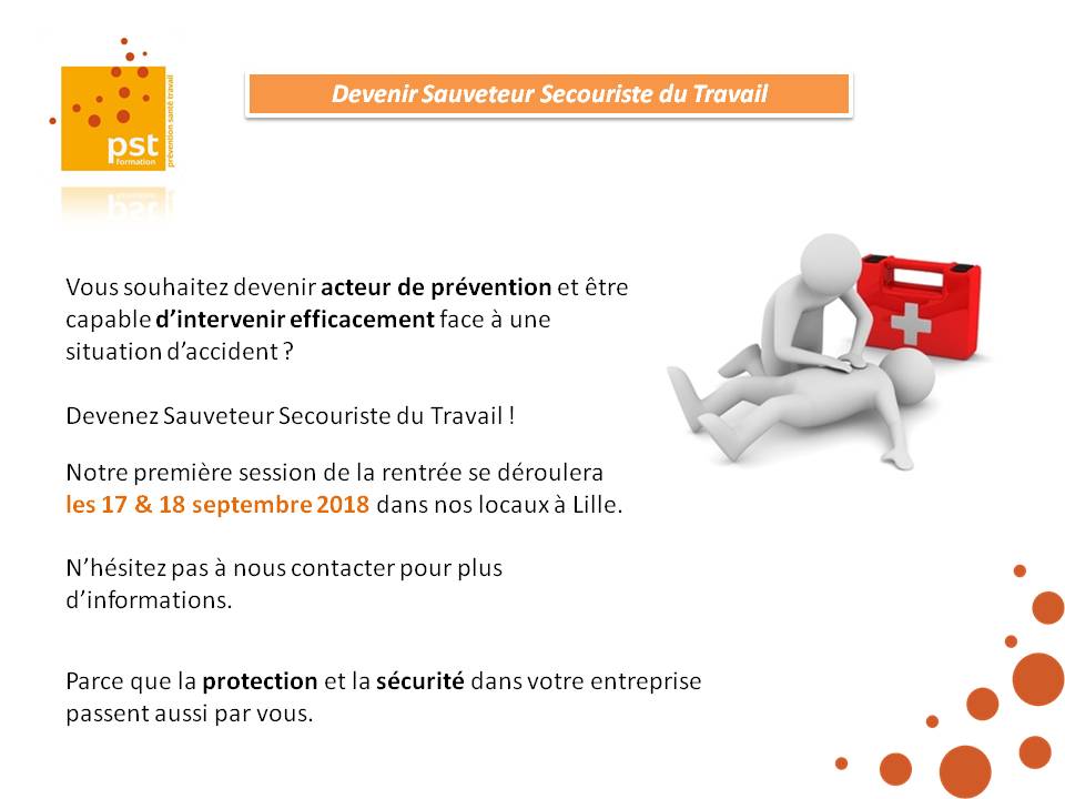 découvrez notre formation sst (sauveteur secouriste du travail) qui vous prépare à intervenir efficacement en cas d'urgence au travail. apprenez des techniques de secourisme, de prévention des risques et de gestion des situations d'urgence pour assurer la sécurité de vos collègues.