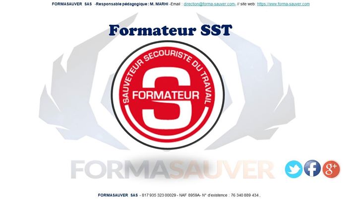 découvrez nos formateurs sst (sauveteur secouriste du travail) expérimentés, prêts à vous enseigner les compétences essentielles pour garantir la sécurité en entreprise. formations adaptées à tous les niveaux, avec une approche pratique et interactive pour vous préparer efficacement aux situations d'urgence.