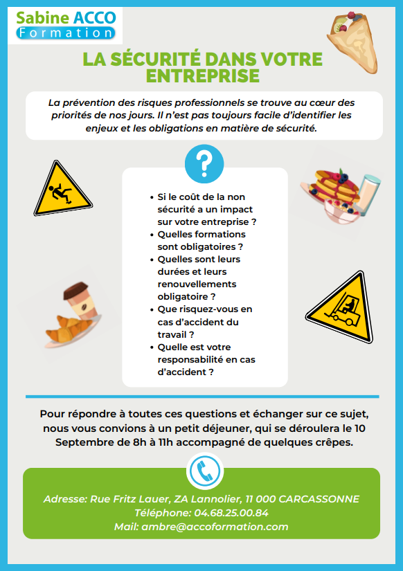 découvrez les obligations liées à la formation en matière de sécurité au travail. assurez la conformité de votre entreprise tout en protégeant vos employés grâce à des formations adaptées et efficaces.